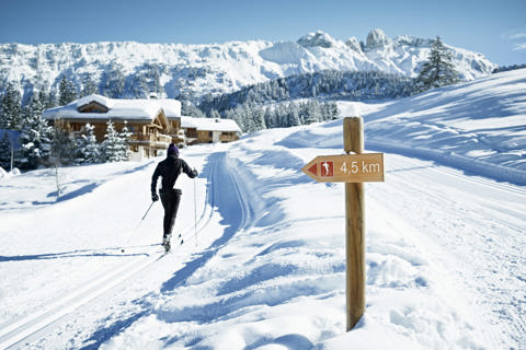 Courchevel Nordic Site ©David Andre