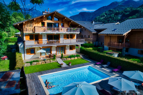 Rose, Samoens (self catered apartments) - Outdoor pool (summer only)