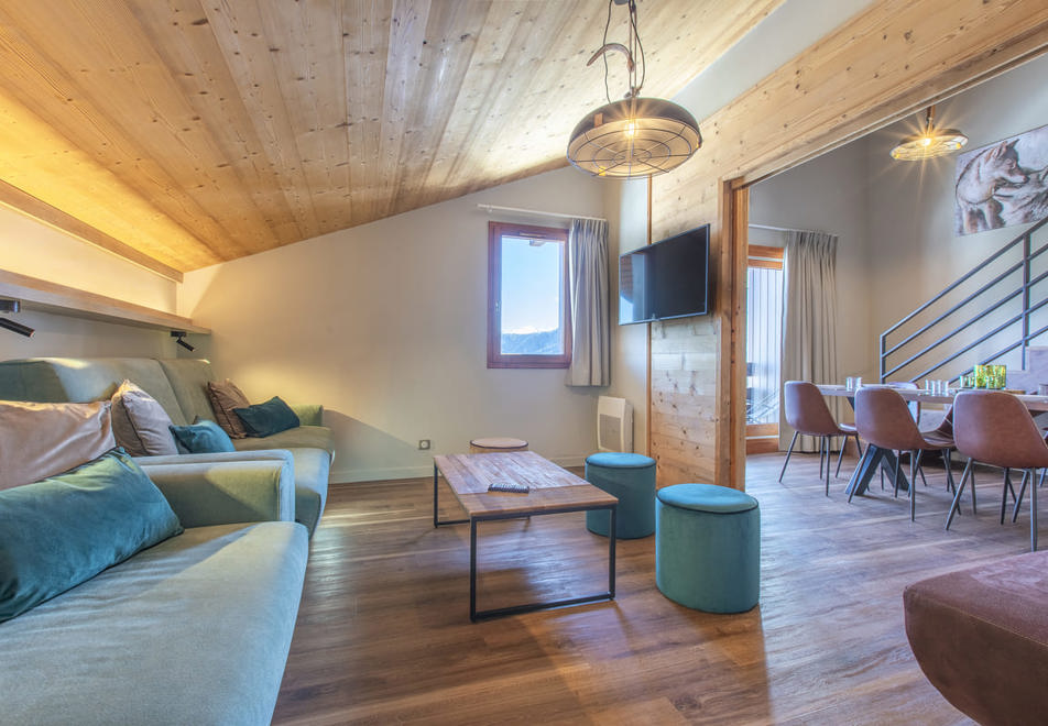 La Duit, Doucy (self catered apartments) - Typical apartment style