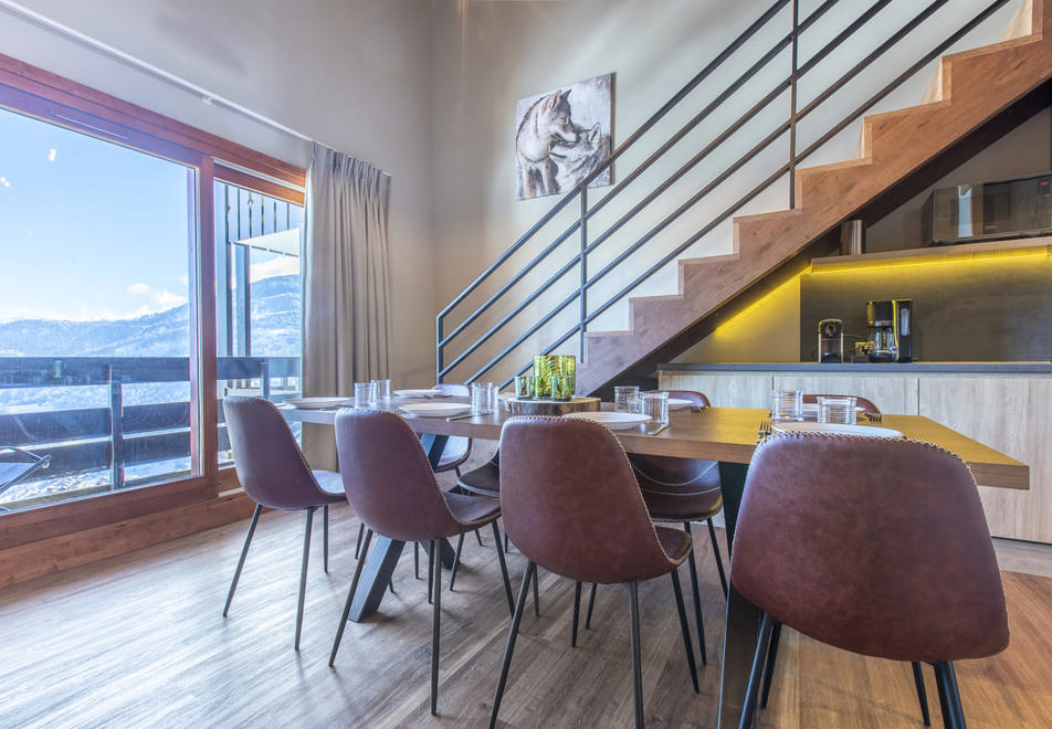 La Duit, Doucy (self catered apartments) - Typical apartment style