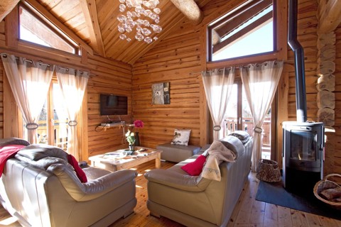 Alpen, Les 2 Alpes (self catered chalet) - Open plan kitchen, living/dining