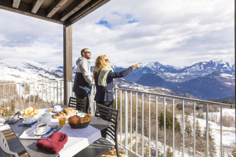 Etoile des Sybelles, Le Corbier (self catered apartments) - Balcony