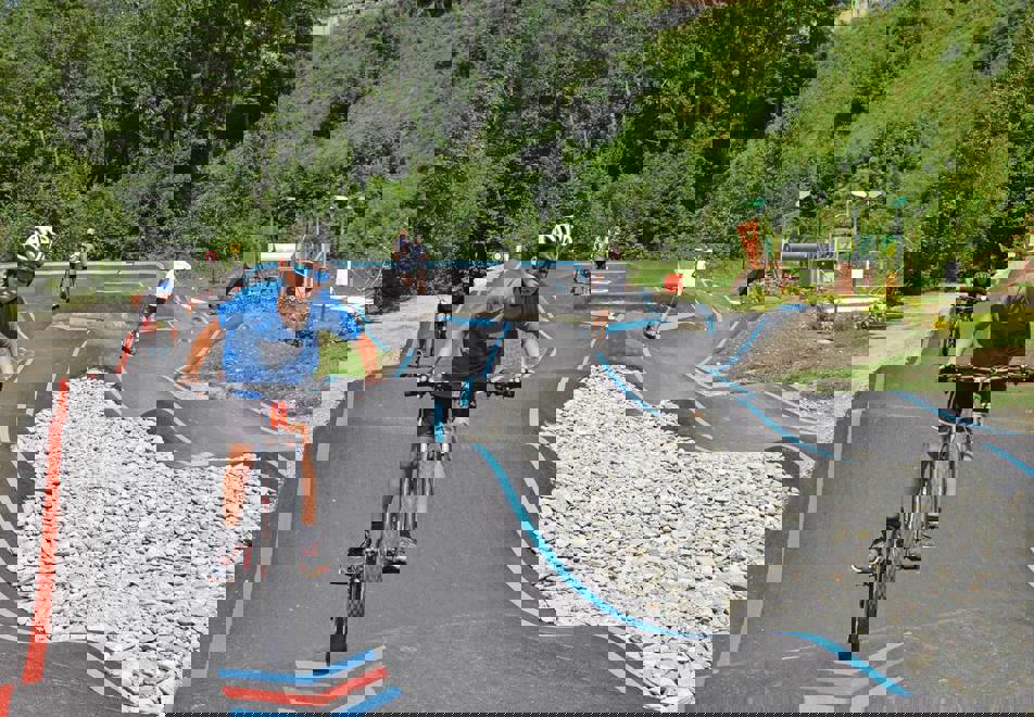 Les Contamines pump track