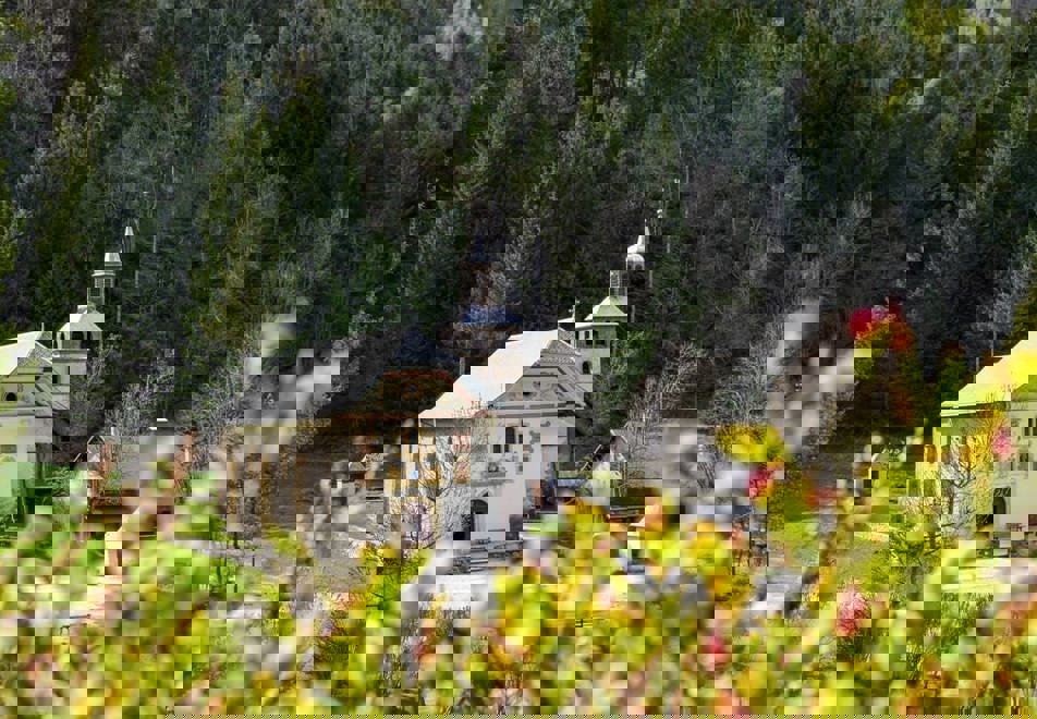 Les Contamines Village - The church of Notre Dame de la Gorge