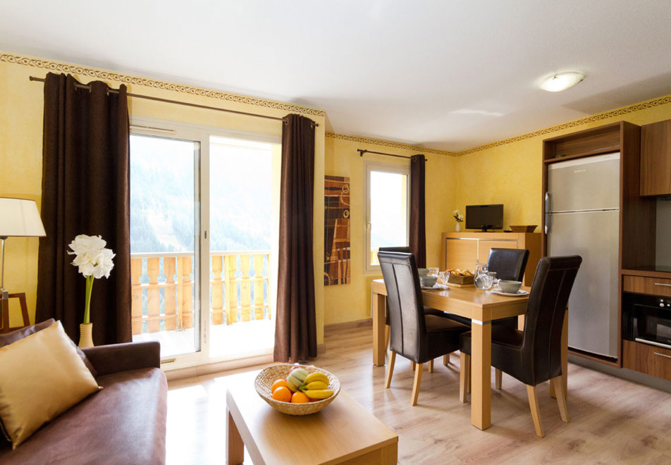 Terrasses d'Isola, Isola 2000 (Southern Alps) - Living Area