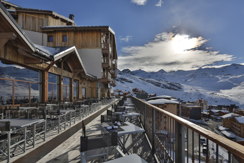 Koh i Nor, Val Thorens (hotel & apartments) - Terrace