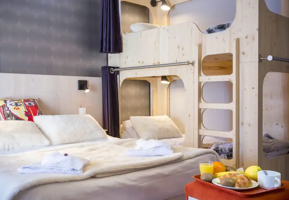 Club Hotel Le Flaine, Flaine (Hotel) - Quad hotel room (©M Reyboz)