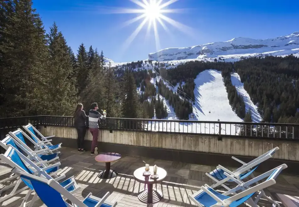 Club Hotel Le Flaine, Flaine (Hotel) - View from terrace (©M Reyboz)