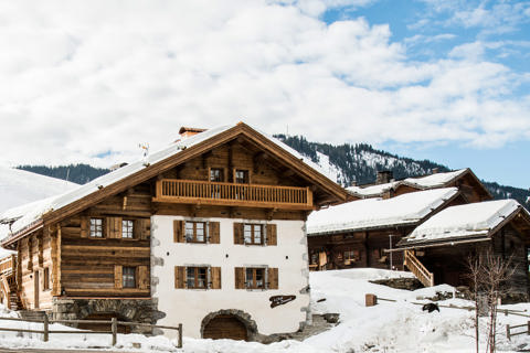 Chalet Bossonnet, La Clusaz (self catered chalet) - Ski-in/ski-out (weather depending)