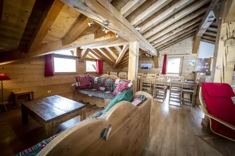 Chalet Pierre 2, Plagne 1800 (self catered chalet) - Living area