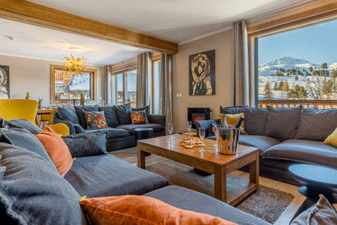 Carlina Chalets, Belle Plagne (part-catered chalets) - Typical chalet style
