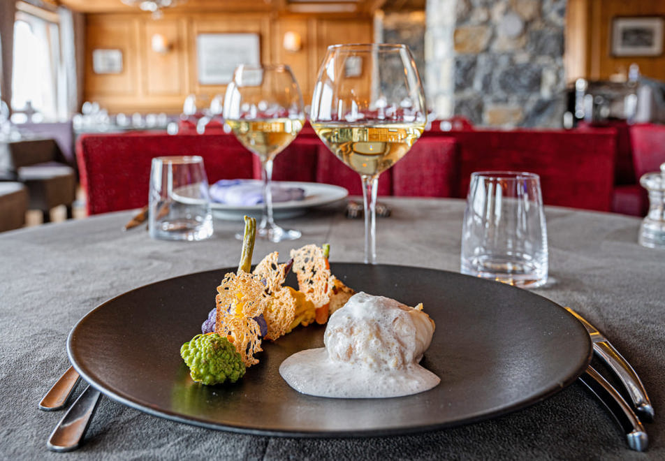 Les Campanules, Tignes le Lac (hotel) - Restaurant Le Chalet