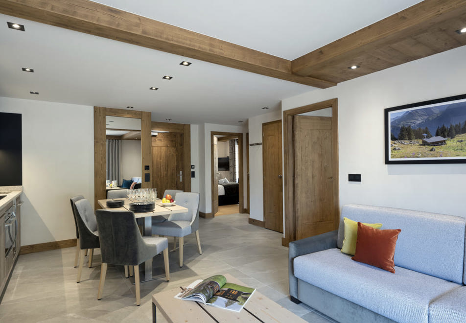 Chalets de Joy, Grand Bornand (self catered apartments) - Typical apartment style