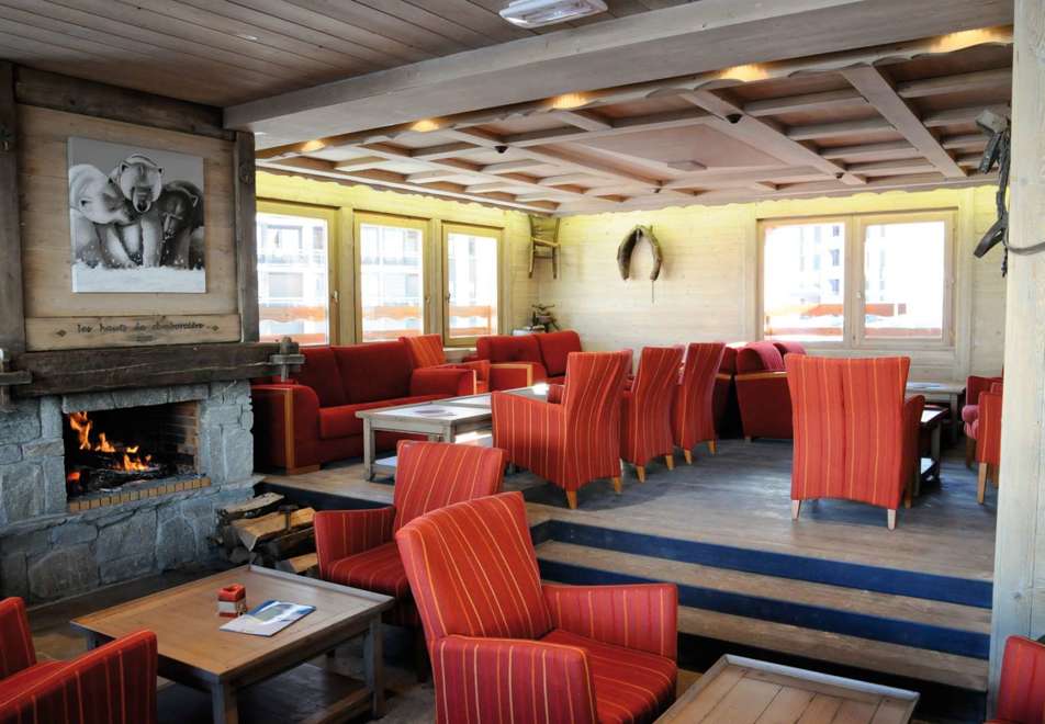 Les Hauts de Comborciere, La Toussuire (self catered apartments) - Reception lounge