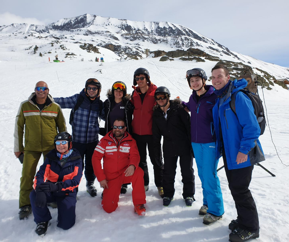 Group Ski Lessons With Esf Alpe Dhuez
