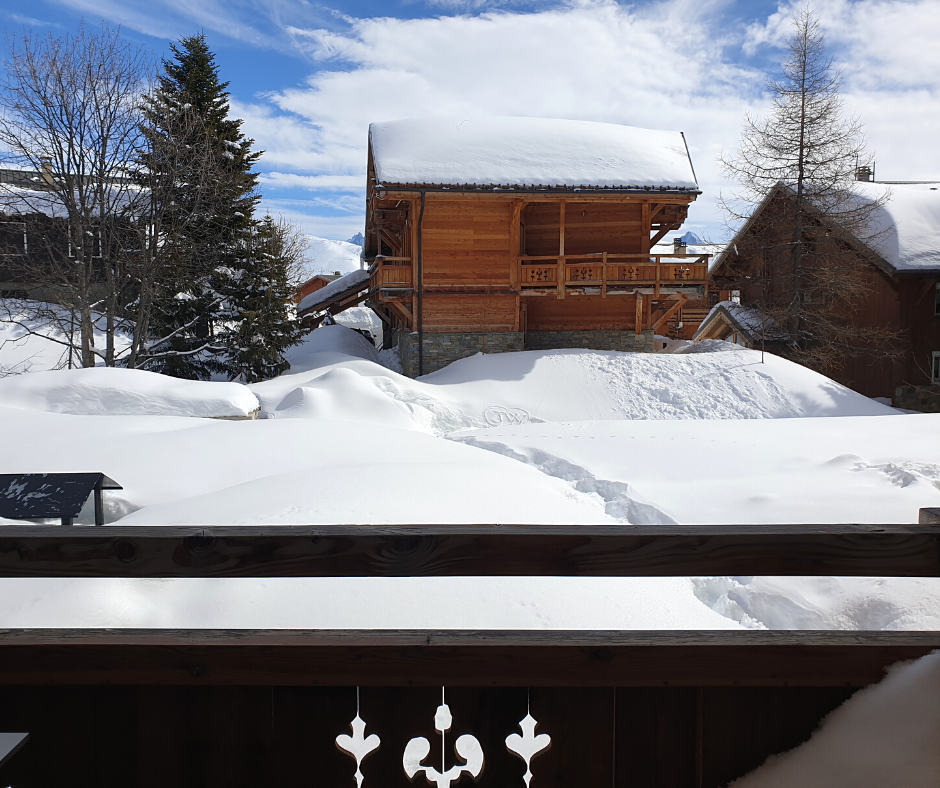 Balcony View Cristal De Lalpe Apartments Alpe Dhuez