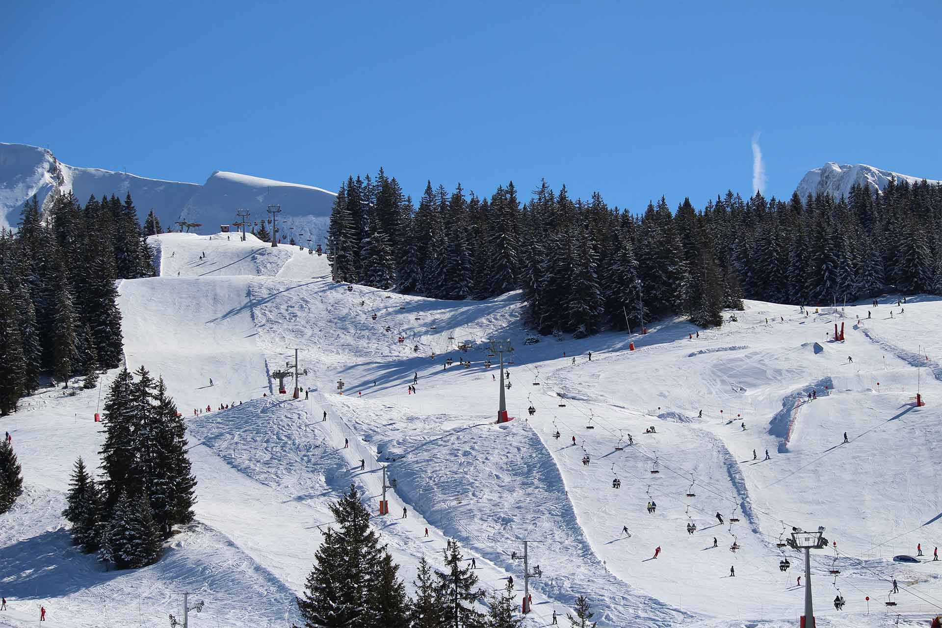Manigod ski resort - Alpine skiing