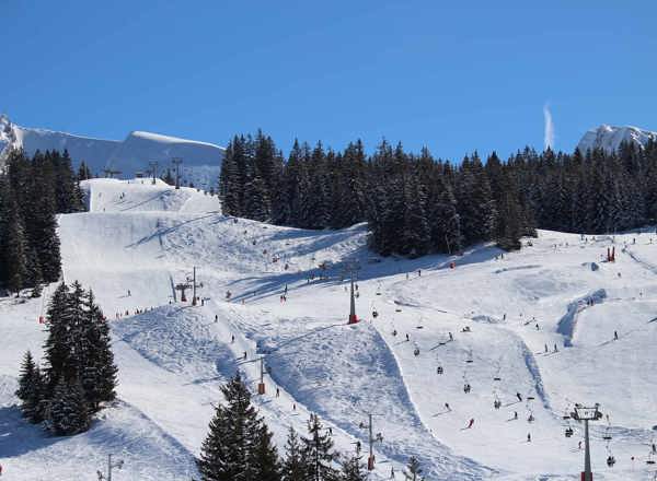 Manigod ski resort - Alpine skiing