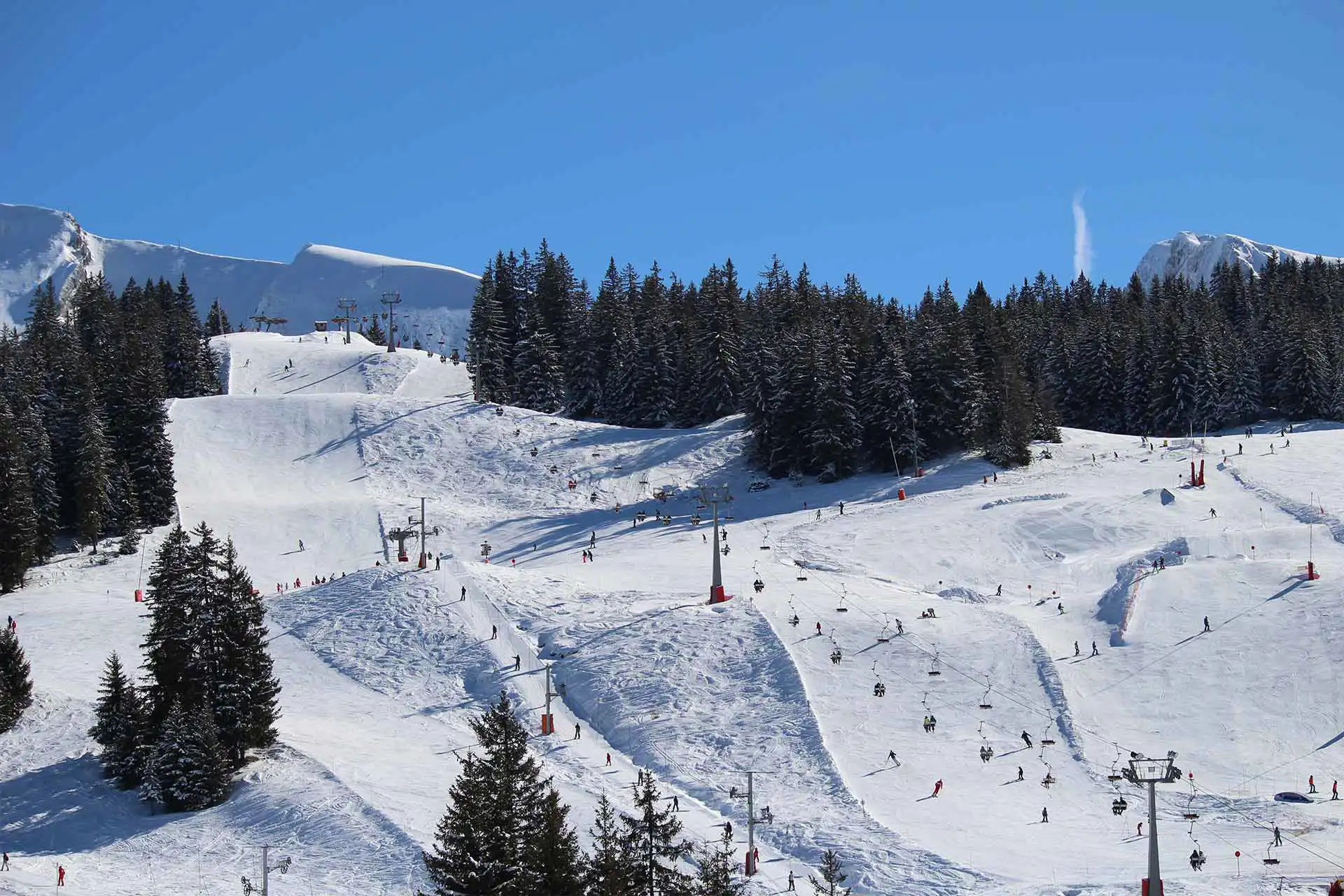 Manigod ski resort - Alpine skiing