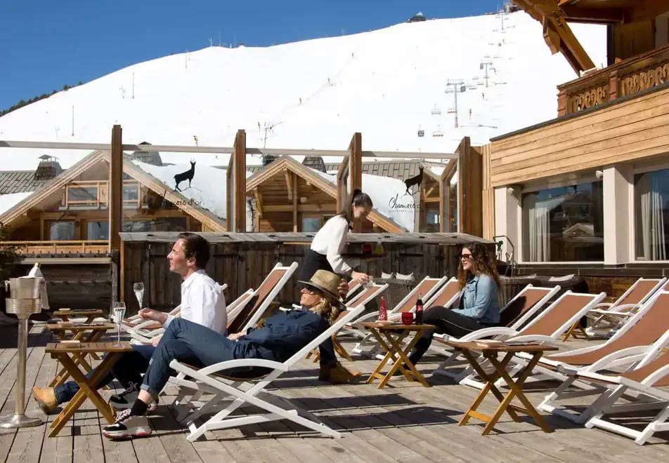 Chamois d'Or, Alpe d'Huez (hotel) - Terrace