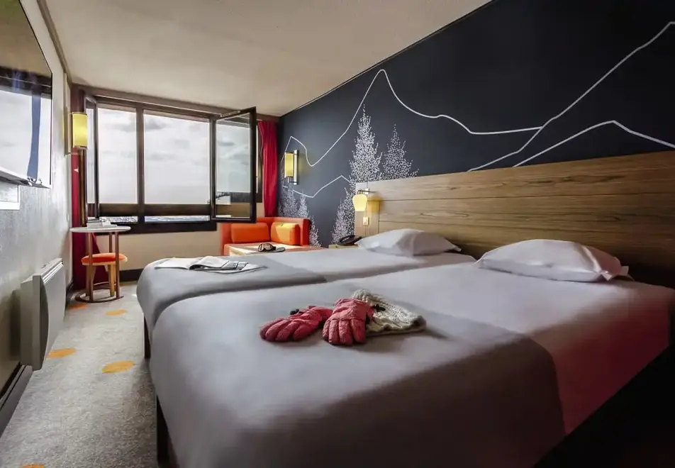 Les Cimes du Soleil, Avoriaz (hotel) - Typical room style