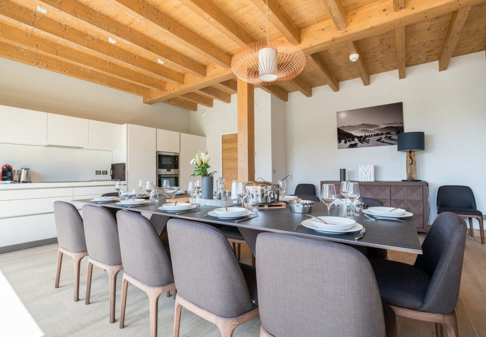 Portes de Megeve, Megeve (self catered apartments) - Typical 14 person chalet style