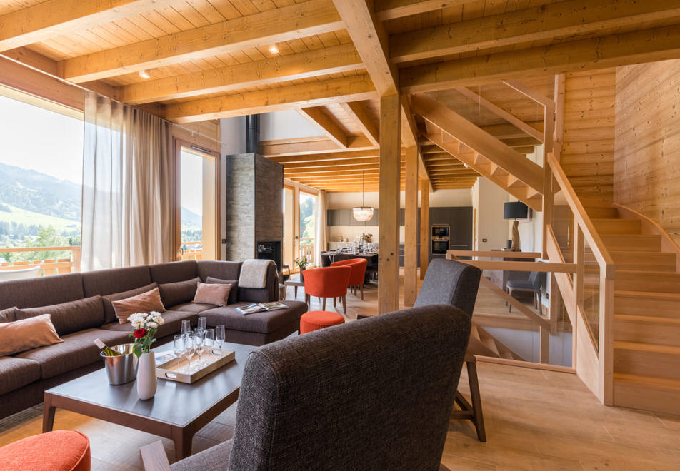 Portes de Megeve, Megeve (self catered apartments) - Typical 14 person chalet style