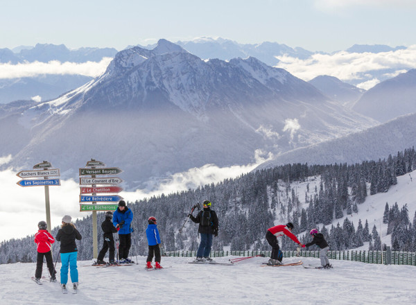 Semnoz ski resort nr Annecy