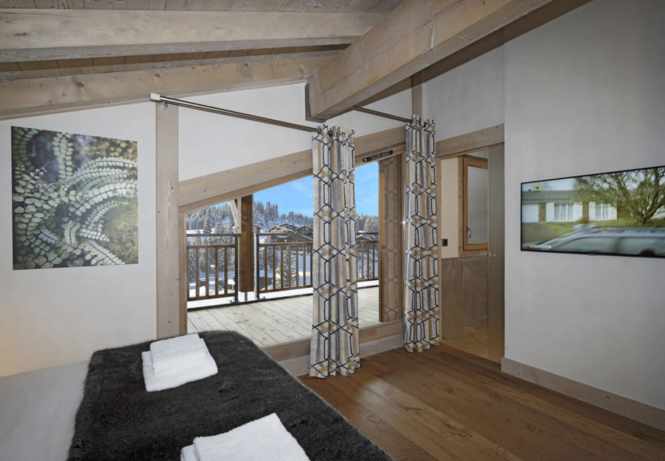 Hameau de l'Ours, Manigod (self catered apartments) - Typical 3 bedroom duplex style
