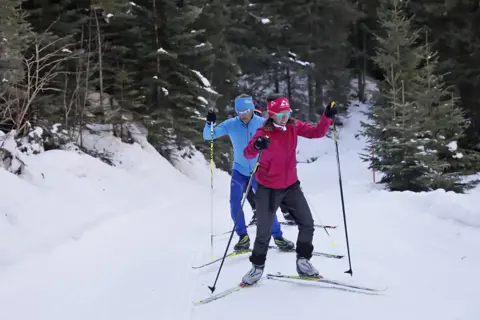 Serre Chevalier cross country skiing