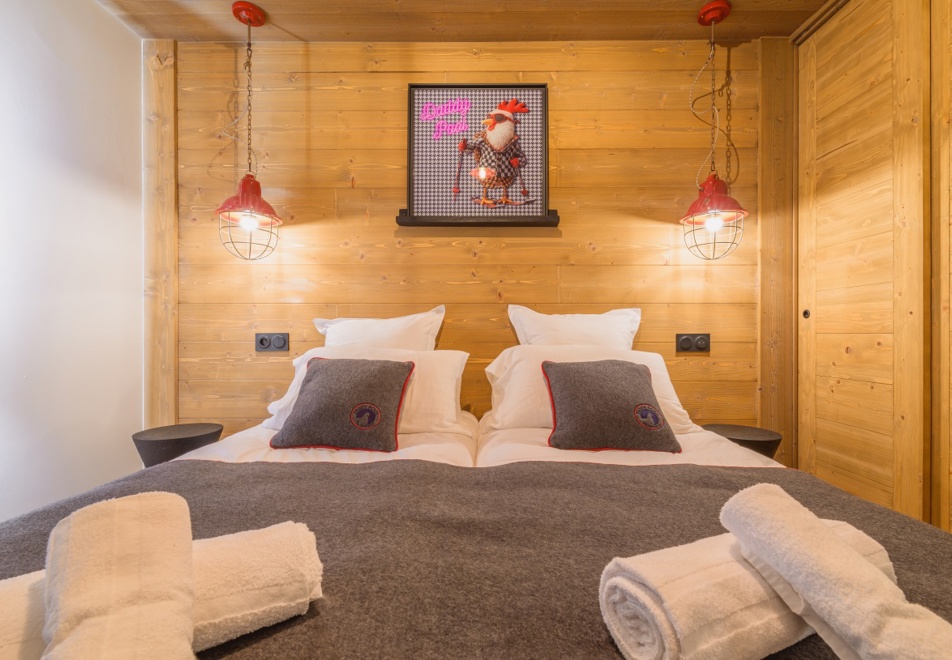 l'Eclat des Veriaz, Megeve (self catered apartments & chalets) - Typical 2 bedroom apartment style
