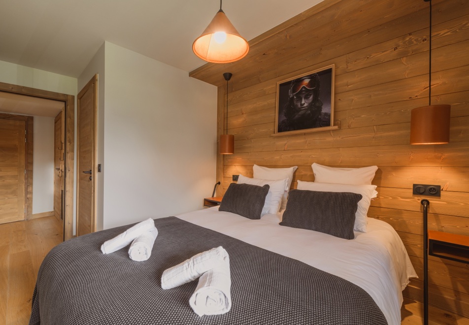 l'Eclat des Veriaz, Megeve (self catered apartments & chalets) - Typical 3 bedroom apartment style