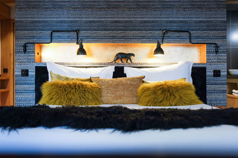 Chalet le Coeur, La Clusaz (B&B chalet) - Bedroom