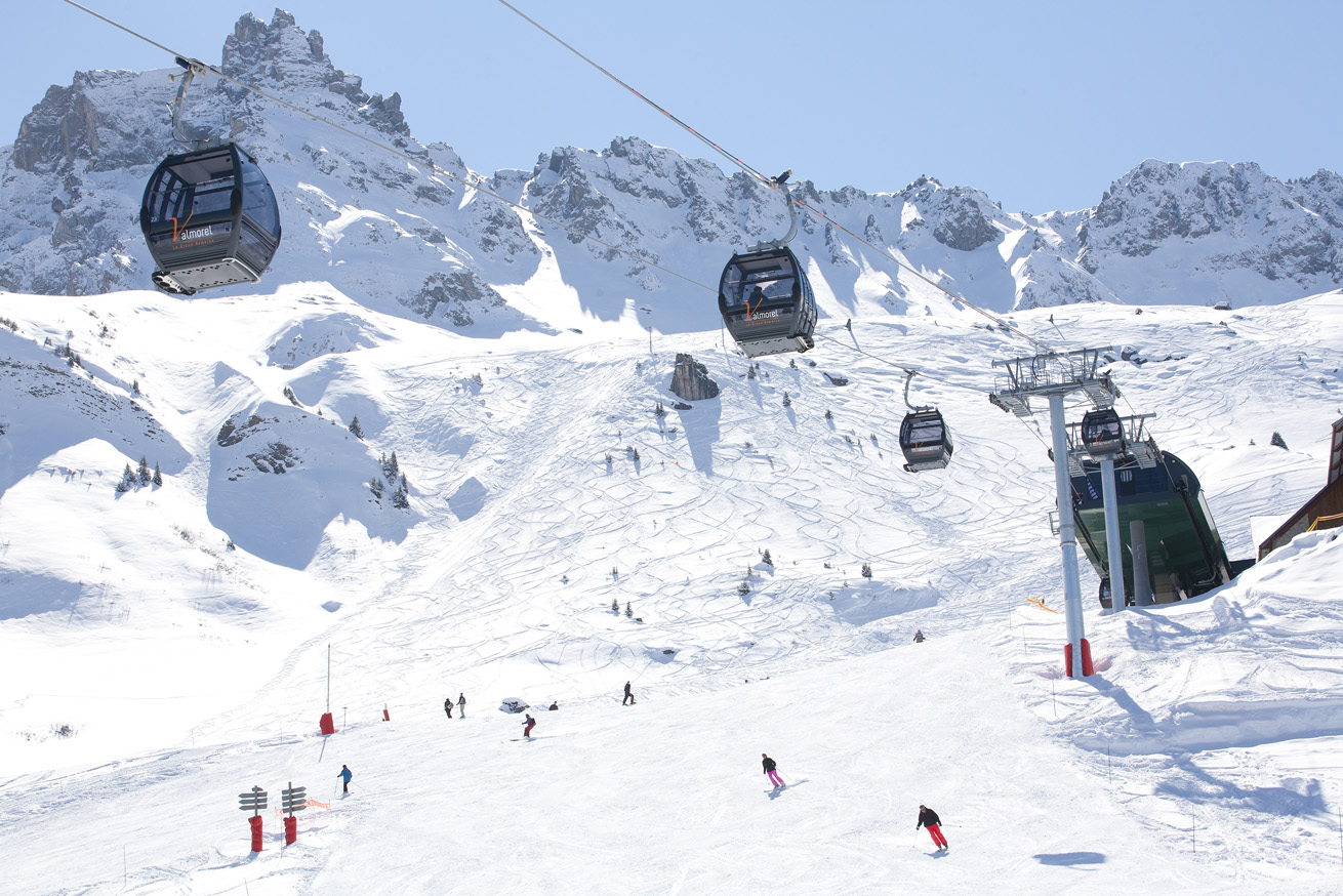 Valmorel ski slopes © (Scalpfoto)