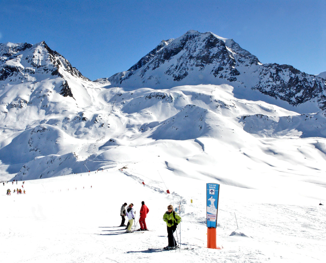 Bourg St Maurice - Paradiski Ski Slopes