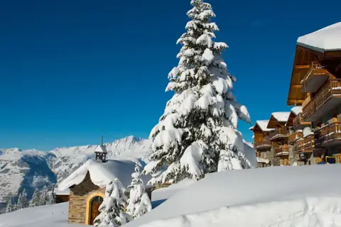 Snow in La Rosiere