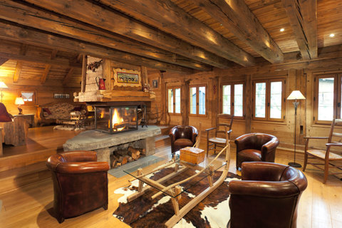 La Ferme de Fontany, Samoens (self catered chalet) - Lounge