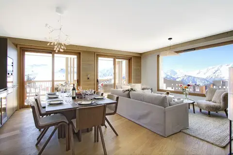 Phoenix A, Alpe d'Huez (self catered apartments) - Typical apartment style
