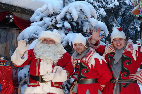 Christmas in the French Alps