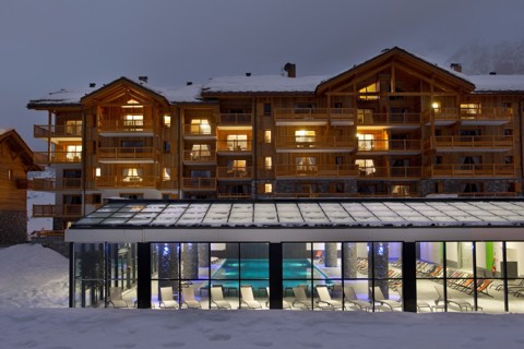 Les Chalets du Flambeau, Val Cenis (self catered apartments) - Indoor Pool