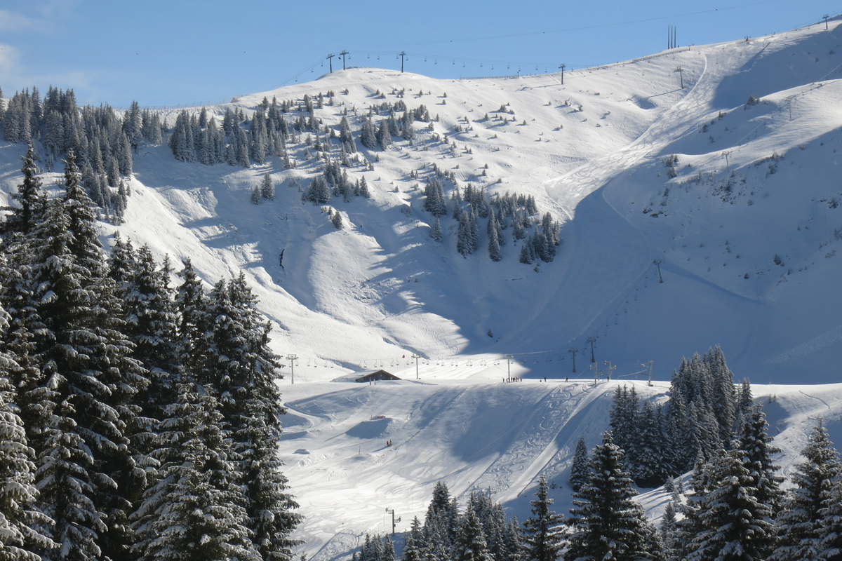 Skiing into Spring: Chamois Piste