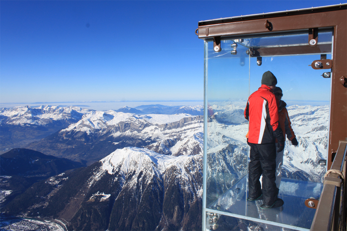Things to do in the Alps this summer: Step into the void in Chamonix