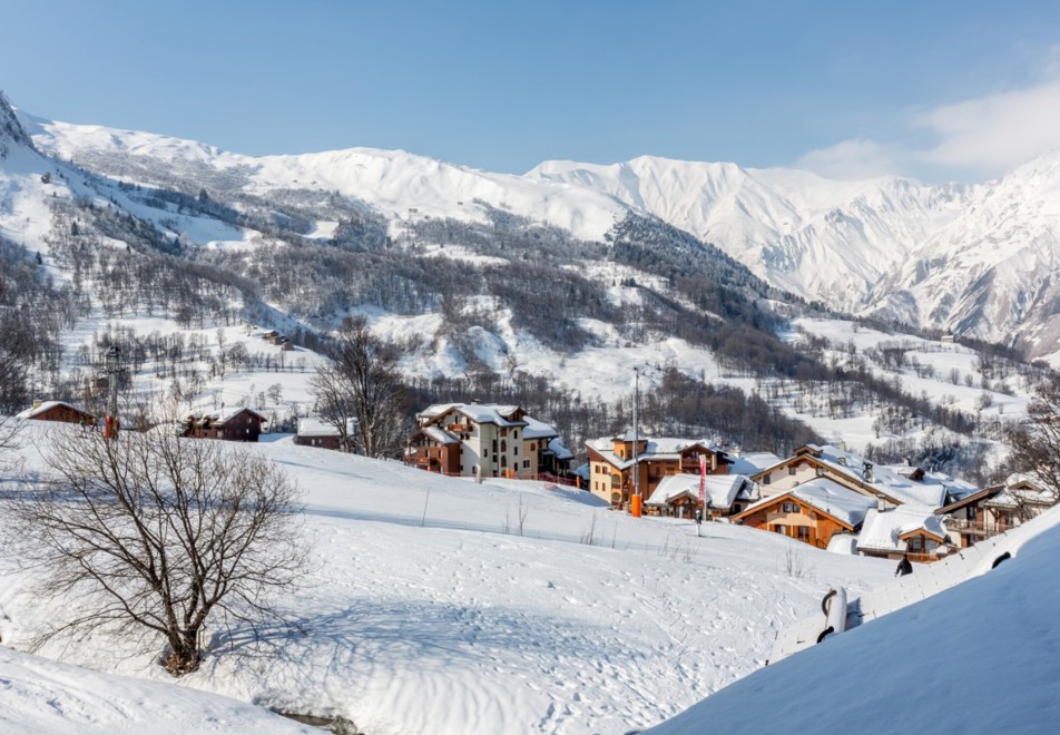 Les Chalets du Gypse, St Martin de Belleville (self catered apartments) - View from apartments