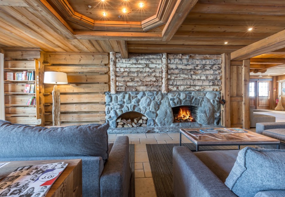 Les Chalets du Gypse, St Martin de Belleville (self catered apartments) - Reception & lounge
