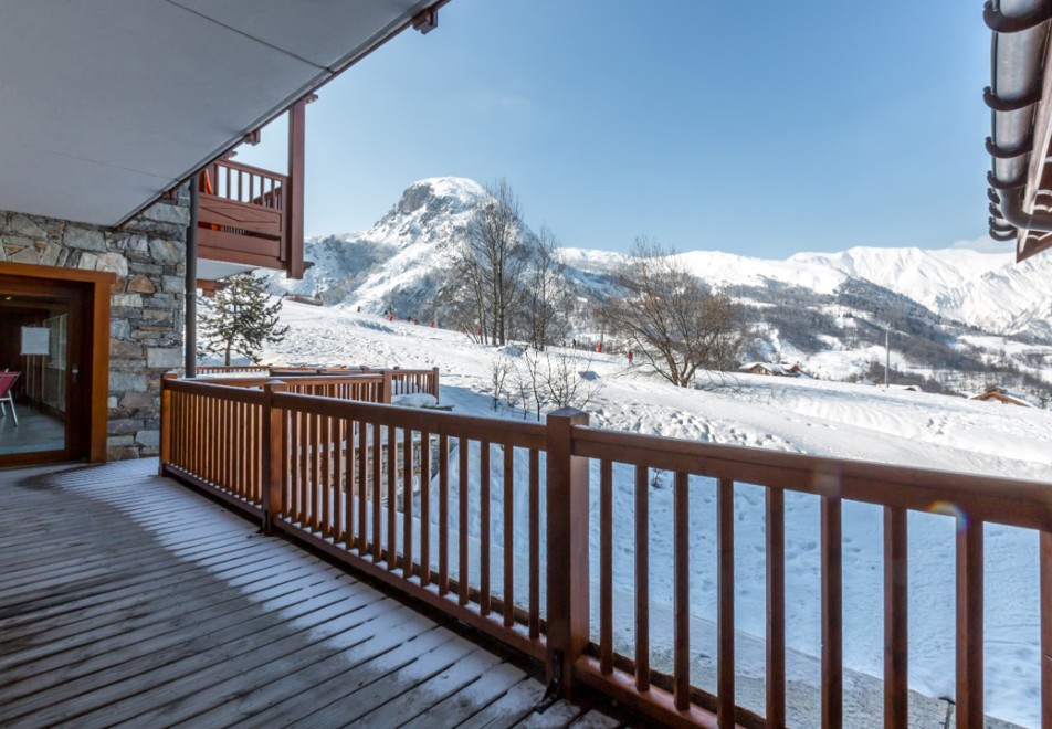Les Chalets du Gypse, St Martin de Belleville (self catered apartments) - Views