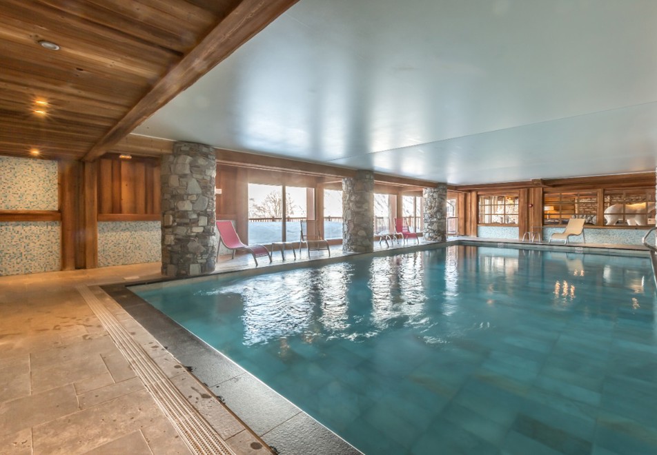 Les Chalets du Gypse, St Martin de Belleville (self catered apartments) - Indoor pool