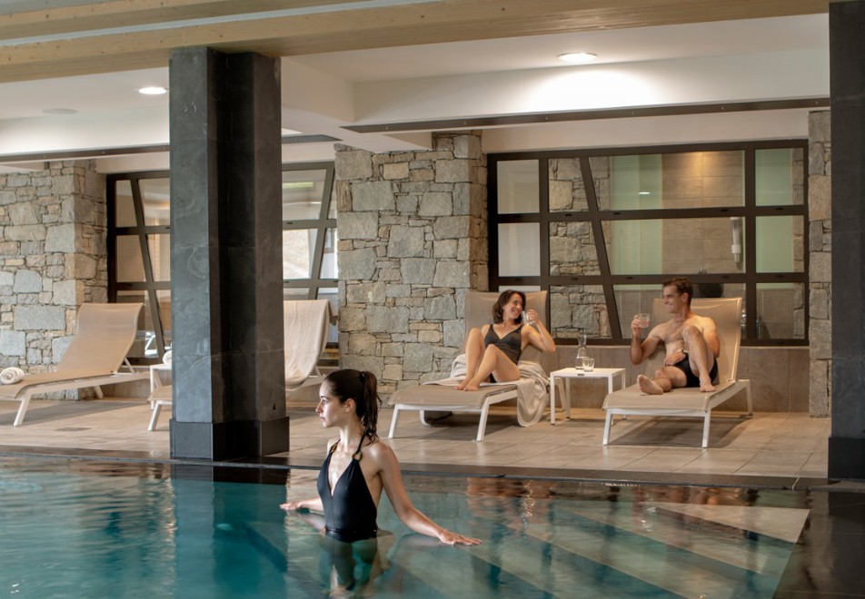 Le Roc des Tours, Grand Bornand (self catered apartments) - Indoor pool
