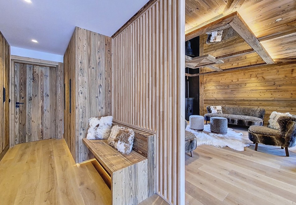 4 bedroom apartment in Saint Martin de Belleville (self catered) - Entrance area