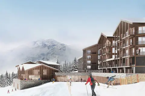 l'Ecrin Blanc, La Rosiere (Artists Impressions)