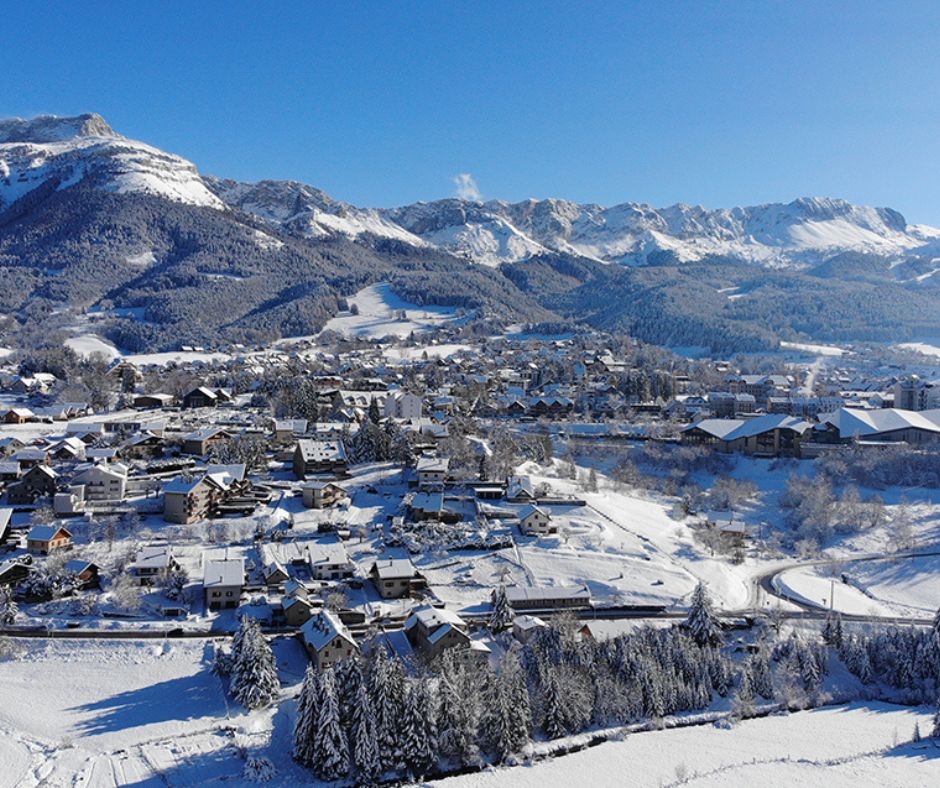Villard De Lans Aerial View